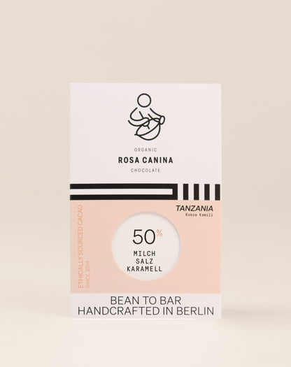 Milchschokolade Salz Karamell