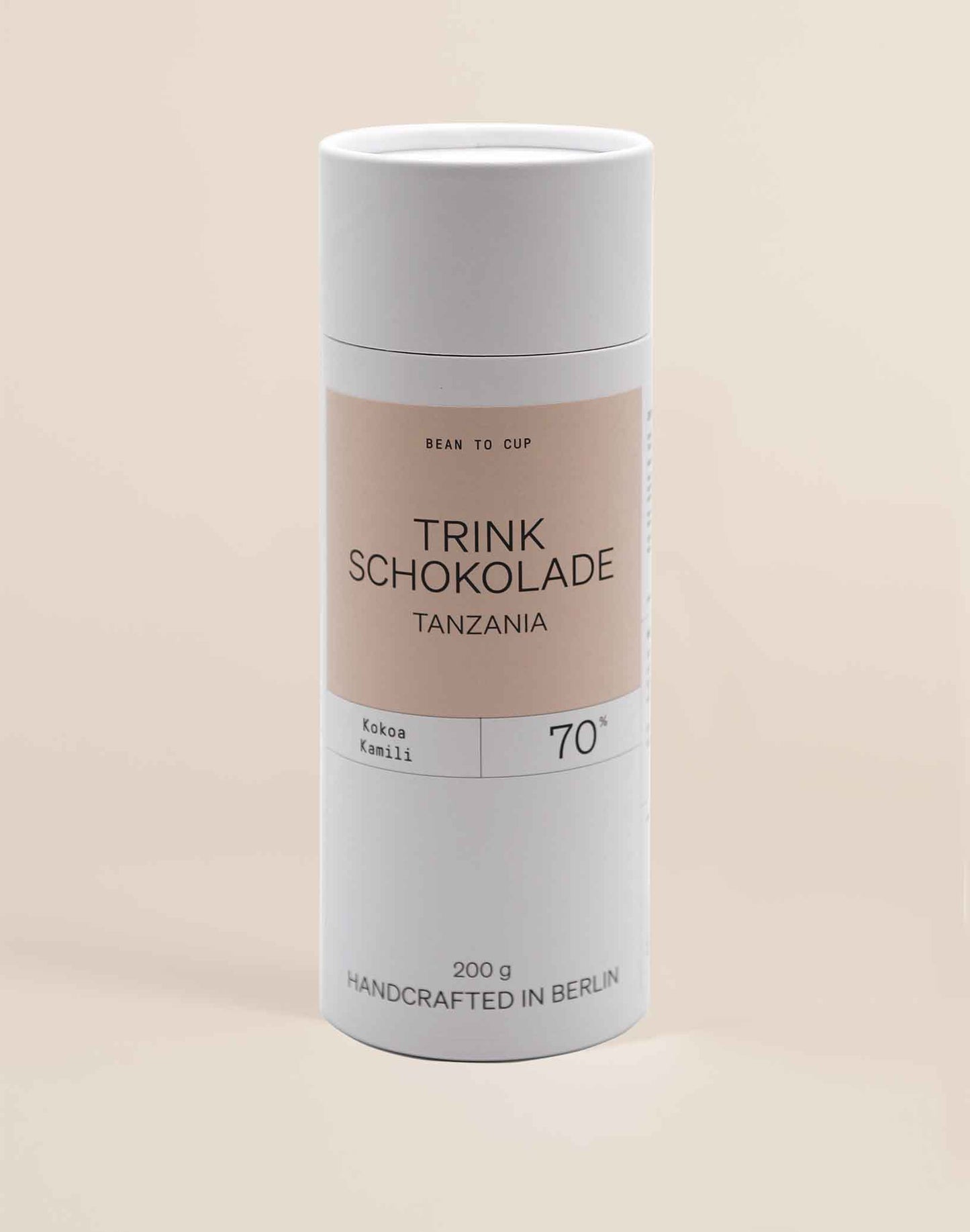Beber chocolate Belice 83%