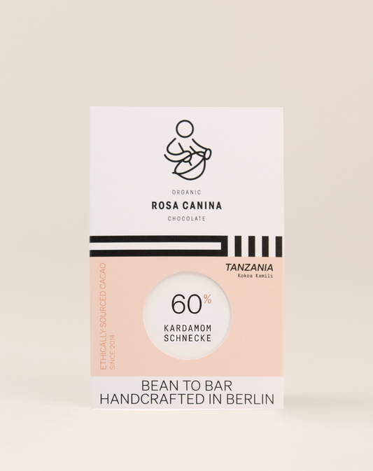 Kardamom Schnecke 60% Tanzania